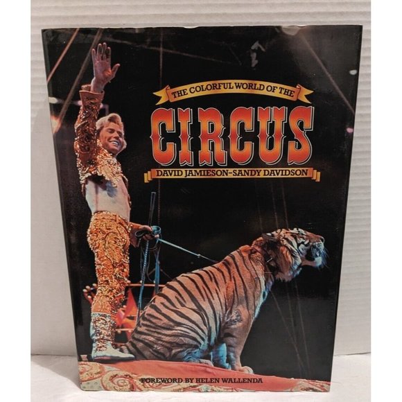 Colorful World of the Circus 1980 Hardcover Clowns Jamieson Animals David Vtg - Picture 7 of 14